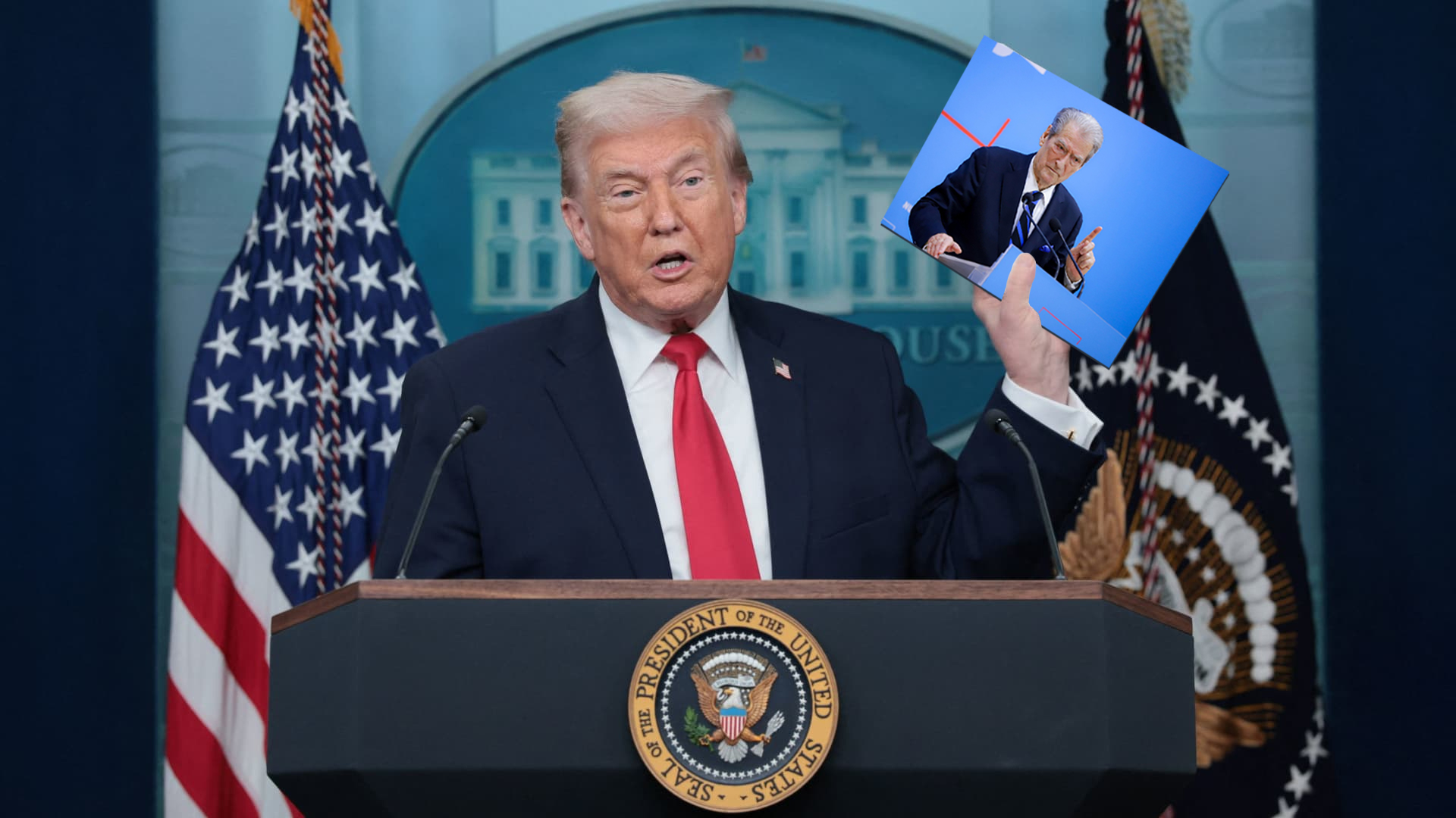 Trump kërcënon: “Hapni Hormuzin ose do ju sjell Berishën kryetar të opozitës në Iran”